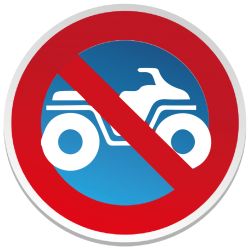 Interdit aux quads -  