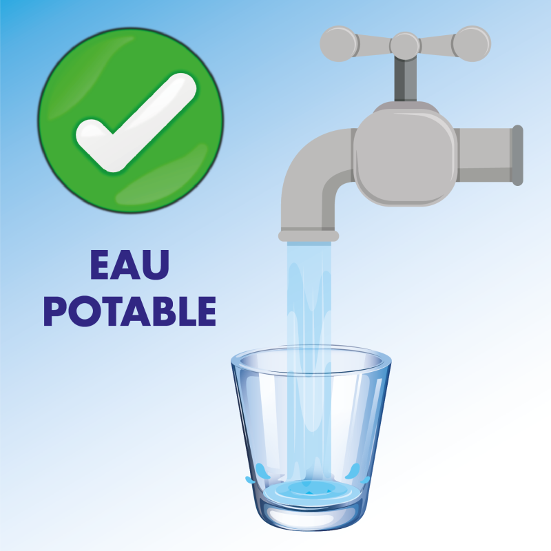EAU POTABLE FROIDE -  