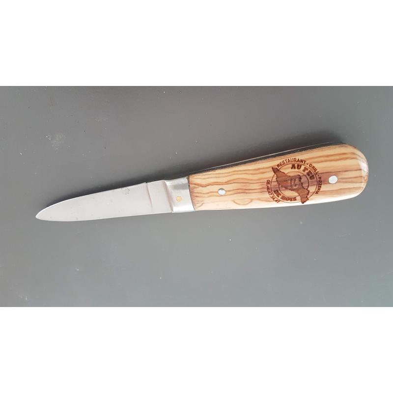 Couteau à Huîtres Gravé -  