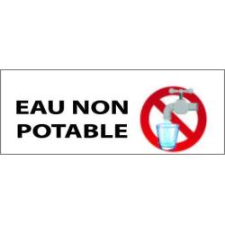 EAU NON POTABLE -  