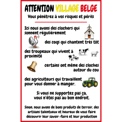 Attention village Belge