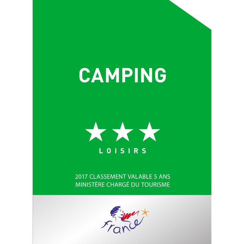 Panonceau de Classement Loisirs -  