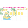 Panneau Animation Magnétique 2000x1000 -  