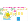 Panneau Animation Magnétique 2000x1000 -  
